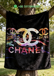 Chanel Throw Blankets